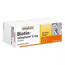 BIOTIN-RATIOPHARM Compresse da 5 mg, 90 pz