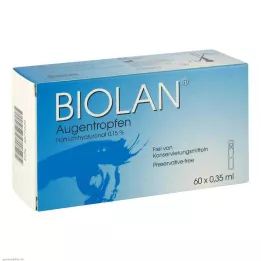 BIOLAN Pipette monodose per collirio, 60X0,35 ml