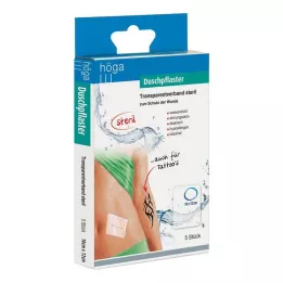 DUSCHPFLASTER Medicazione trasparente sterile 10x12 cm, 5 pz