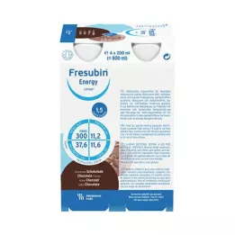 FRESUBIN ENERGY DRINK Borraccia per bere al cioccolato 6X4X200 ml