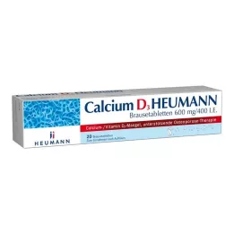 Compresse Effervescenti di Calcio D3 Heumann, 20 pz
