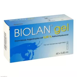 BIOLAN Collirio in gel, 60X0,45 ml