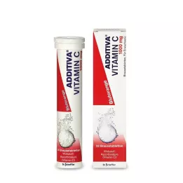 ADDITIVA Vitamina C Compresse effervescenti Arancia Rossa, 20 pz