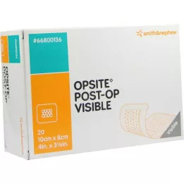 OPSITE Post-OP Benda visibile 8x10 cm, 20 pz