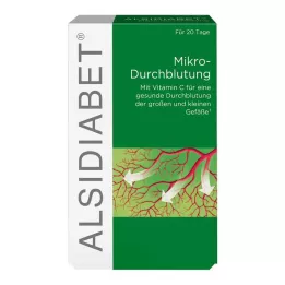 ALSIDIABET Capsule per la microcircolazione diabetica, 60 pz