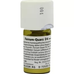 FERRUM QUARZ d 6 triturazione, 20 g