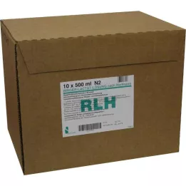RINGER LACTAT Soluzione PE-Flaconi, 10X500 ml