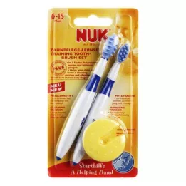 NUK Kit didattico per la cura dei denti blister, 2 pezzi