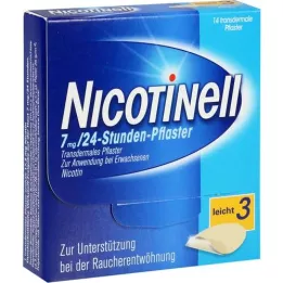 NICOTINELL 7 mg/24 ore su 7,5 mg, 14 pz