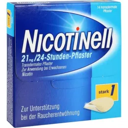 NICOTINELL 21 mg/24 ore in gesso 52,5 mg, 14 pz
