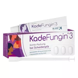 KADEFUNGIN 3 confezioni combi 20 g crema + 3 compresse vaginali, 1 pezzo