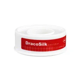 Cerotto in rotolo Dracosilk 5m x 1,25 cm, 1 pezzo