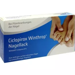 Ciclopirox Smalto per unghie Winthrop, 6 G