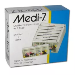 MEDI 7 dosi di farmaco per 7 giorni bianco, 1 pz