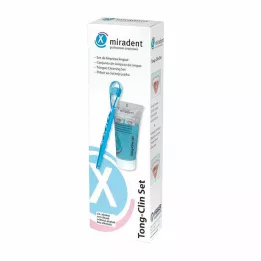 MIRADENT Set per la pulizia della lingua Tong-Clin, 1 pezzo