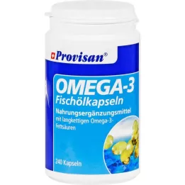 PROVISAN Capsule di olio di pesce Omega-3, 240 pz