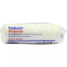 MULLBINDEN 8 cm con cellophane, 1 pz