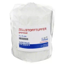 ZELLSTOFFTUPFER 4x5 cm, 1000 pz