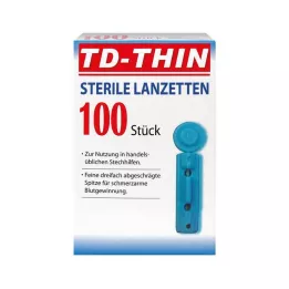GLUCO TEST Lancette, 100 pz