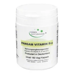 PANGAM Capsule di vitamina B15 Vegi, 180 pz
