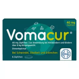 VOMACUR 40 supposte, 5 pz