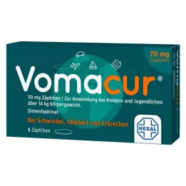VOMACUR 70 supposte, 5 pz