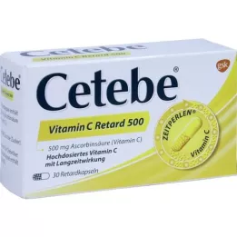 CETEBE Capsule ritardate di vitamina C 500 mg, 30 pz
