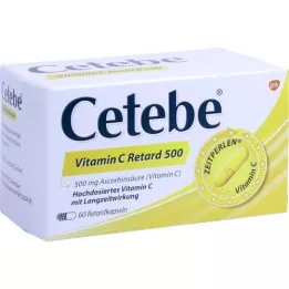 CETEBE Capsule ritardate di vitamina C 500 mg, 60 pz