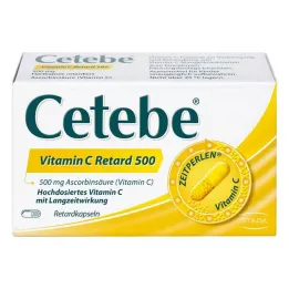 CETEBE Capsule a rilascio prolungato di vitamina C 500 mg, 180 pz