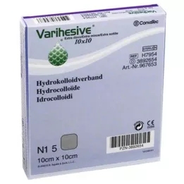 VARIHESIVE extra sottile 10x10 cm HKV idroattivo, 5 pz
