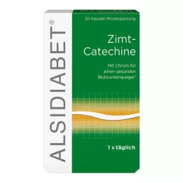 ALSIDIABET Catechine di cannella per diabetici di tipo II Capsule, 30 pz