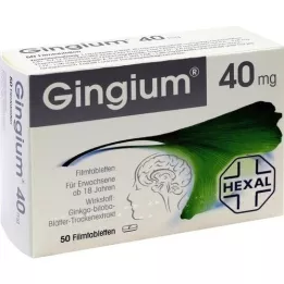 GINGIUM compresse con rivestimento film, 50 pz