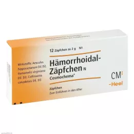 HÄMORRHOIDAL Supposte N Cosmochema, 12 pz