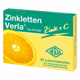 ZINKLETTEN Verla Orange Lozenges, 50 pz