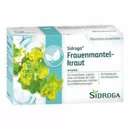 SIDROGA Bustine filtro per tè alchemilla, 20X1,0 g