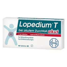 LOPEDIUM T acute per diarrea acuta compresse, 10 pz