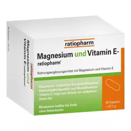 MAGNESIUM UND VITAMIN Capsule E-ratiopharm, 60 pz