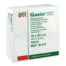 GAZIN Garza comp. 10x20 cm non sterile 12 pieghe RK, 100 pz