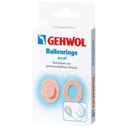GEHWOL anelli a sfera ovali, 6 pz
