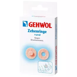 Gehwol Anelli di punta rotondi, 9 pz