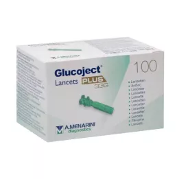 GLUCOJECT Lancette PLUS 33 G, 100 pz