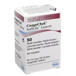 COAGUCHEK Lancetta Softclix, 50 pz
