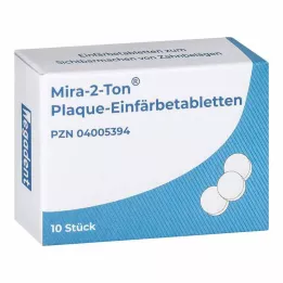 MIRA 2 tavolette coloranti per targhe tonali, 10 pz