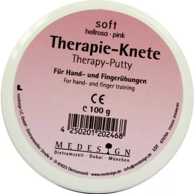 THERAPIEKNETE rosa chiaro tenue, 100 g