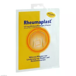 RHEUMAPLAST Cerotto medicato da 4,8 mg, 2 pz