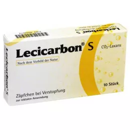 LECICARBON S CO2 Laxans Supposte, 10 pz