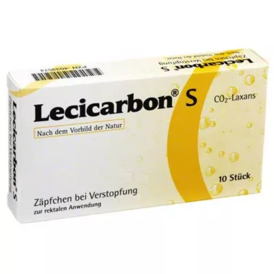 LECICARBON S CO2 Laxans Supposte, 10 pz LECICARBON S CO2 Laxans Supposte, 10 pz