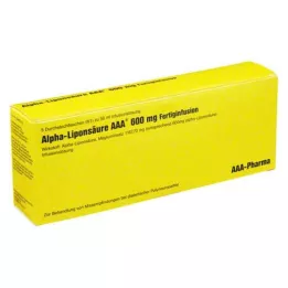 ALPHA LIPONSÄURE AAA Fiale iniettabili da 600 mg, 5X50 ml