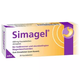 SIMAGEL Compresse masticabili, 20 pz