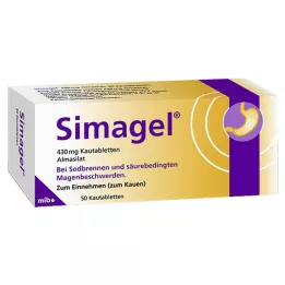SIMAGEL Compresse masticabili, 50 pz